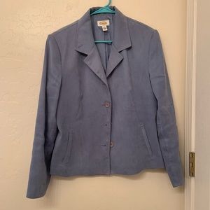 Talbots Faux Suede Coat